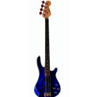 VISION BASGITAAR JB 8 TRANSPARANT BLAUW
